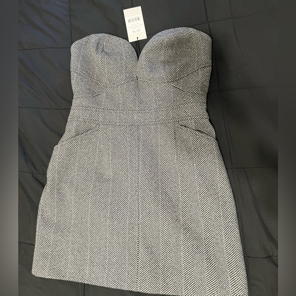 Beautiful wool detail dress